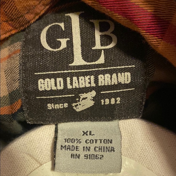 Casual Green and Orange Plaid Button Down Shirt - Picture 2 of 9